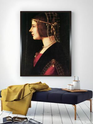 “Black & Cream Painting Wall Art”